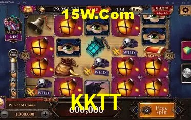 Tela de boas-vindas e lobby de jogos do aplicativo KKTT
